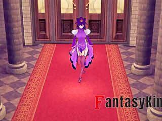 Scathach-Skadi Enjoys Throne View In Free Pov.