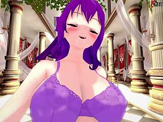Scathach-Skadi Enjoys Throne View In Free Pov.