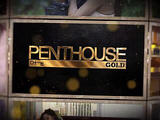 penthousegold com - black stud muffdives on skylar snows shaved pussy and bangs her with his black dong 😏