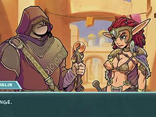 Akaburs star channel 34 part 59: princess battles monster with big tits 😍