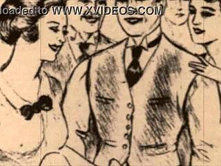 What secrets hide in this vintage erotic illustration from the past?