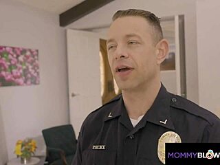 Hot Busty Milf Tittyfucked by Law's Big Long Dick