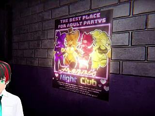 Making Pizza Turns Wild in Fap Nights at Frennis 3!