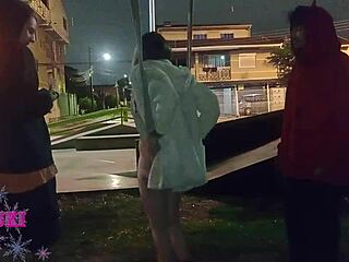 My Friends Took Me to Explore the Square