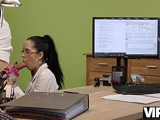 VIP4K Agent Seals Credit with Brunette Nympho's Hot Sex