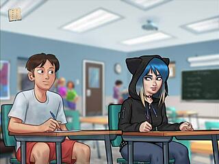 Cute teen begs him to fuck her tight ass hole so hard