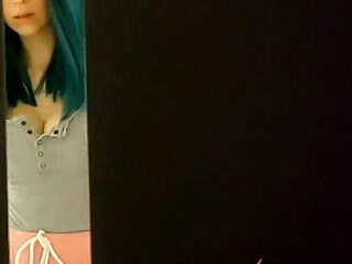 Step-sister discovers me in the closet, leading to bent-over squirting with monster cock