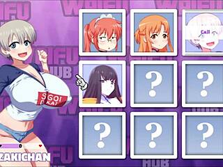 Waifu Hub Hentai Parody Game Ep 7 - Asuna Couch Casting with Deepthroat and Ass Play.