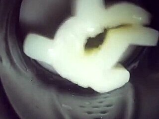 Detailed View Inside Fleshlight With Creampie