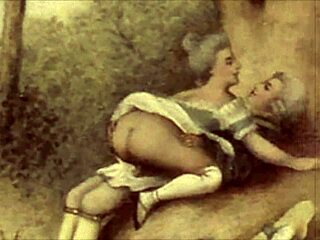 Vintage erotisk illustrasjon vekker dype følelser