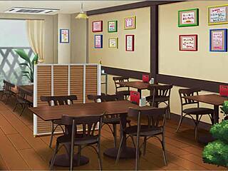 Oppaicafe: Step Mom and Step Sister Take My Virginity