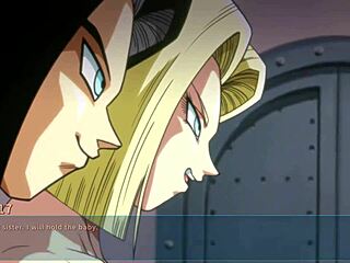 Bulma Adventure 4 Unc Part 2 shows big boobs androids in action