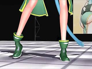 sinon sword art online mmd animation