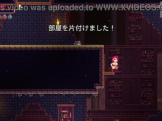 【スカーレット・メイデンの実況プレイ パート2】横スクロのローグライク2階層ボスまで攻略開始！