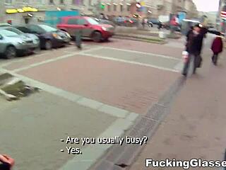 European Teen 18+ Alice Gets Blowjob And Cum