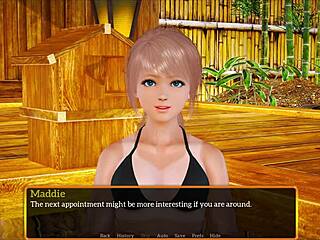 Exploring my new family in an erotic game