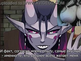 Demon Girl Dominates in Cursed Prince Hentai by Derpixon!