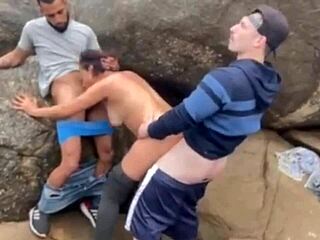 Bodybuilders summoned to eat the cuckold's wife!