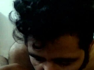 Indian Muslim man performs deepthroat on gay partner