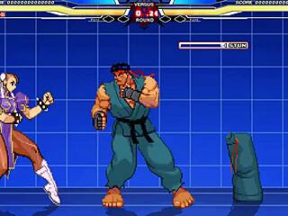 Chun-Li battles Long in hot hentai action 😏