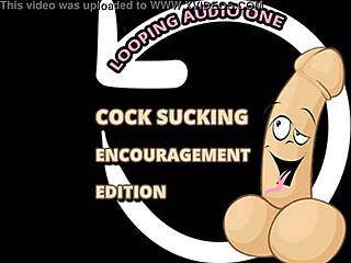 Encouraging Gay Man to Suck Cock Intensely