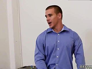 Straight Male Executive In Gay Sex Video.