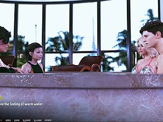 petite teen rebecca gets wet in roleplay