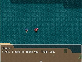 tanned natsuki in hentai game ep 16 with lord impregnaria defeated for happy ending