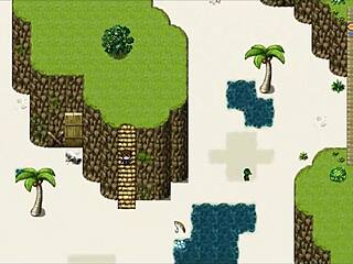 Lost lagoon harem game episode 6 with naked beauty in public bath