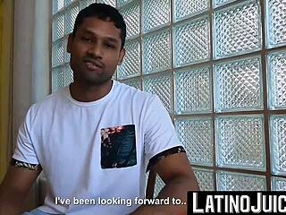 Latinojuice com - Damian Moreno uses his throbbing telescope to explore meaty Lucas Perez deep ass hole