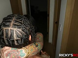 BUSTY ASIAN GIVES LIL D A HARD LESSON PT 1