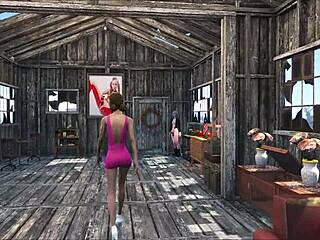 Look at this sexy Fallout 4 babe chilling at home. Isn’t she hot?