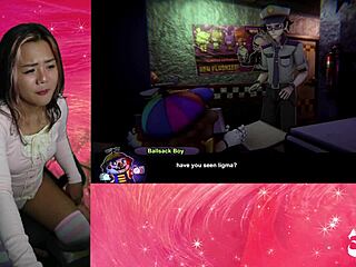 Big tiddy Chiku hunts me in Fap Nights at Frennis Exotiqfox FNAF hentai game