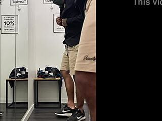 Overwhelmed By Desire In The Mall Dressing Room