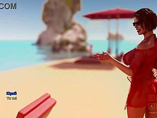 Ever wonder how a cartoon model handles cock in Santa County gameplay?