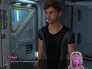 Hey, willst du mit Big-Tits-MILF im All richtig dehnen?