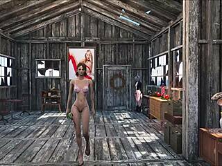 Look at this sexy Fallout 4 babe chilling at home. Isn’t she hot?