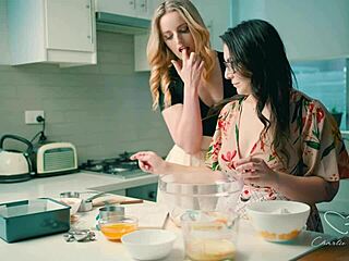 Curious how Charlie Forde teases Chasey in kitchen? See full video on XRed