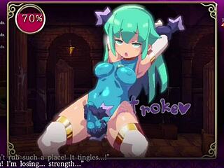 yo, check this sexy succubus mage kanade in futanari dungeon quest part 3