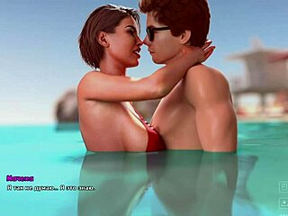 Ever wonder how a cartoon model handles cock in Santa County gameplay?