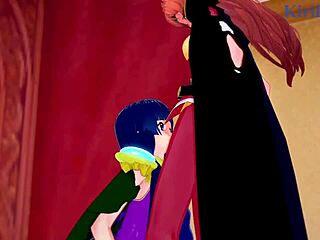 Sylphiel, Lahda, and Lina Inverse in Wild Futanari Hentai Sex