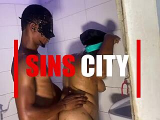 Best Bathroom Sex Video with Big Black Cock