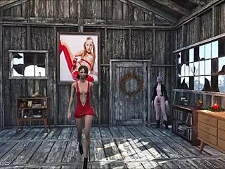 Look at this sexy Fallout 4 babe chilling at home. Isn’t she hot?