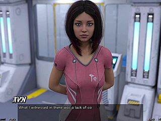 Hey, wanna stretch out with this big boobs milf in space?