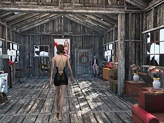 Look at this sexy Fallout 4 babe chilling at home. Isn’t she hot?