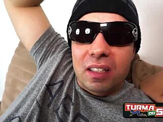 bianca milf swallows after anal fun