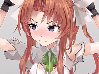 hey, kagerou from kantai collection gets wild in anime hentai