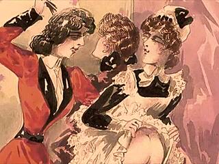 Vintage Erotic Illustration