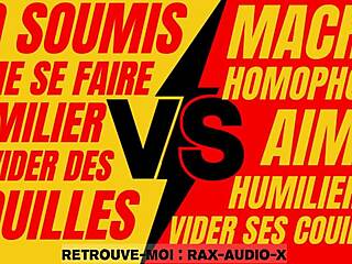 Powerful French hetero dominates young gay submissive in intense session.