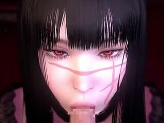 Chainsaw Man in wild 3D hentai bondage scene